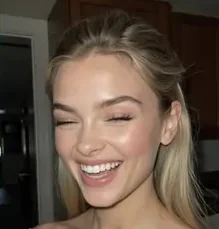 Character with a joyful expression